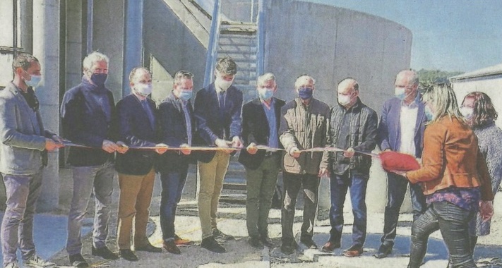Inauguration station d’épuration