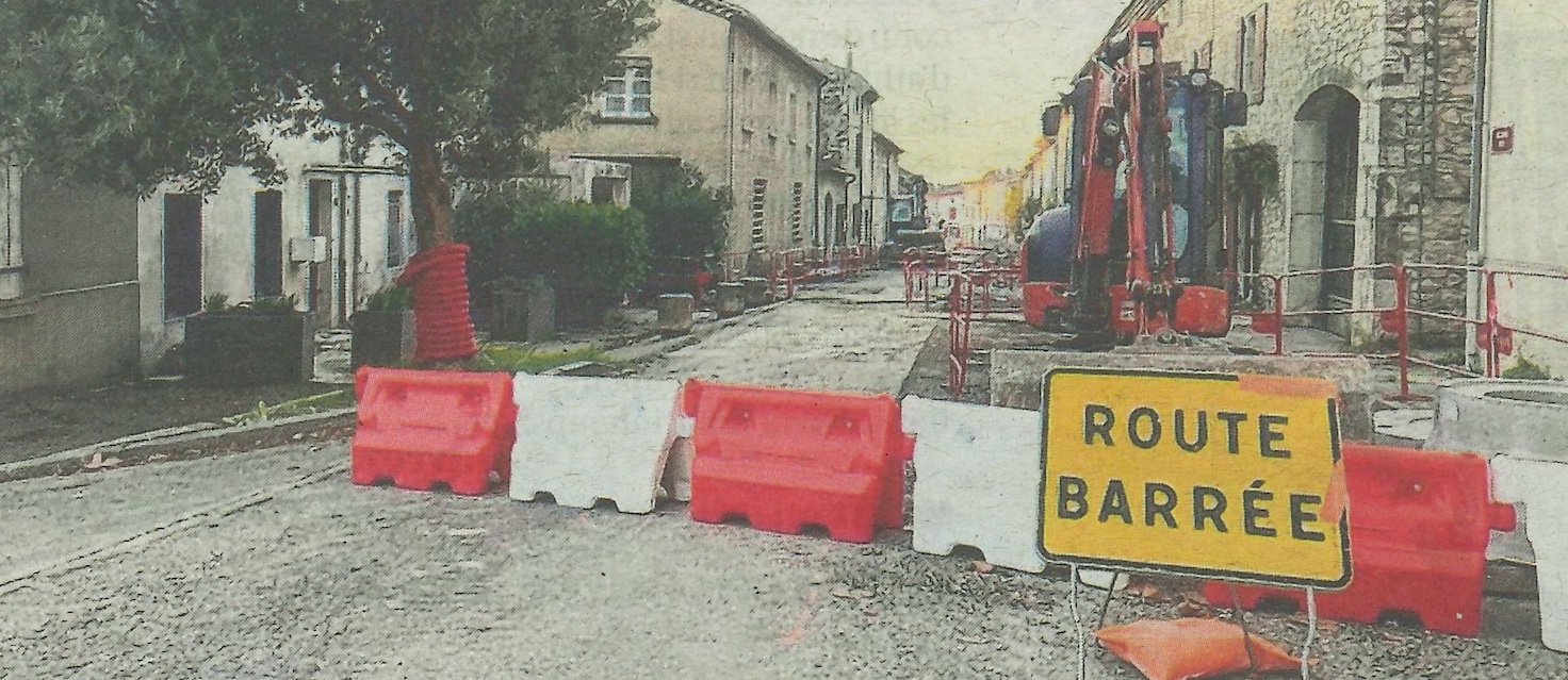 La Bâtie-Rolland – Travaux sur la D540